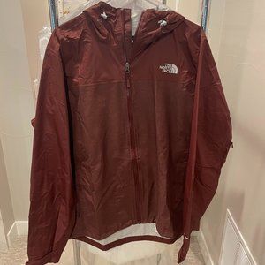Maroon Large North Face Windbreaker